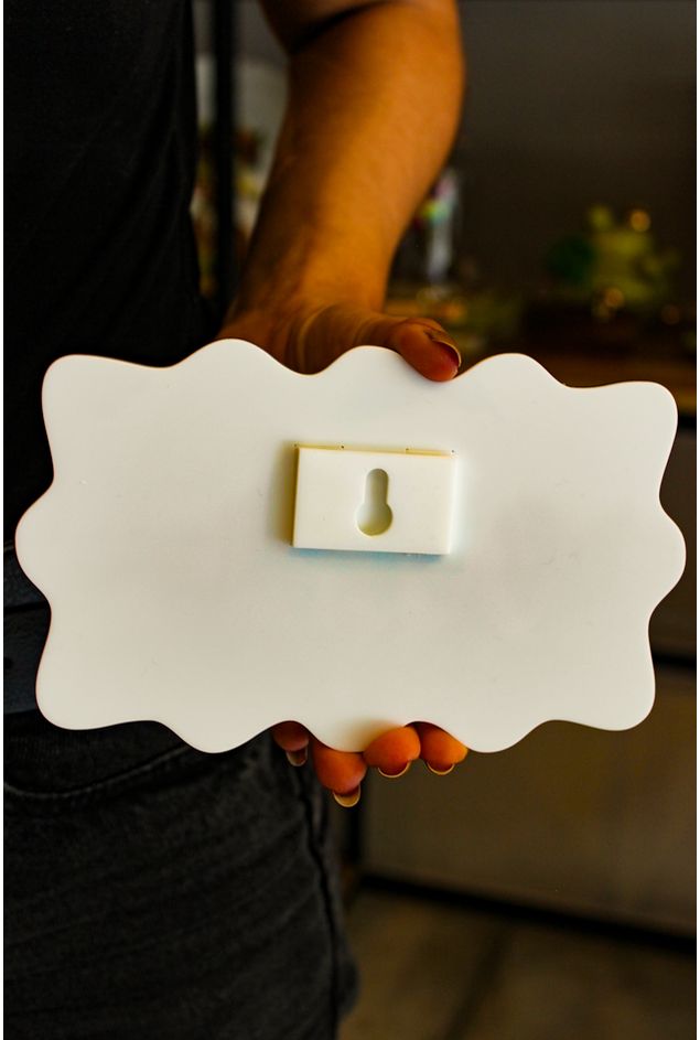 Placa Espelhada Dourado Wine Mimo Galeria -5-